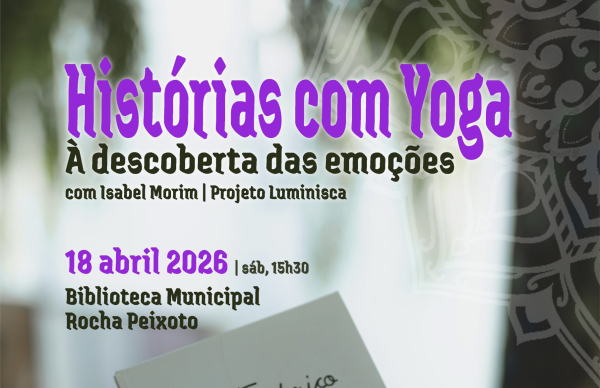 Histórias com Yoga “À descoberta das emoções”, na Biblioteca Municipal