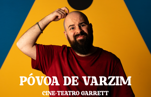 Humorista Rúben Branco atua no Cine-Teatro Garrett