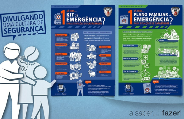 Município junta-se a campanha de sensibilização para o Kit de Emergência e Plano Familiar de Emergência