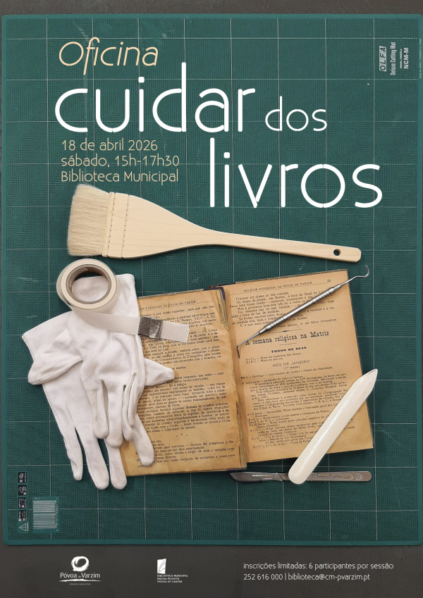 Oficina "Cuidar dos livros"