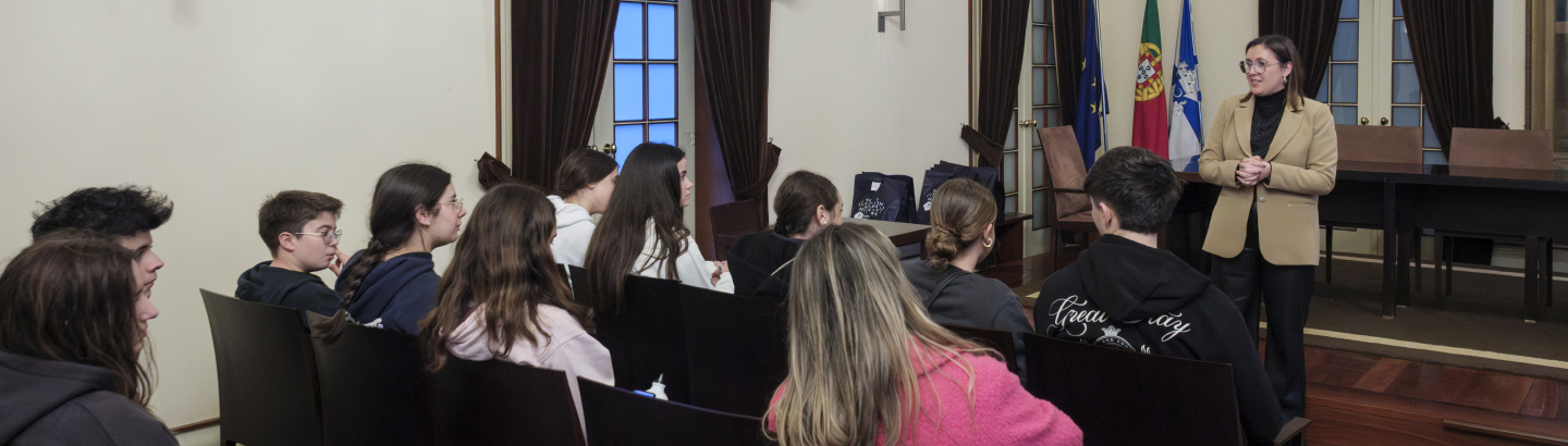 Alunos Erasmus recebidos na Câmara Municipal