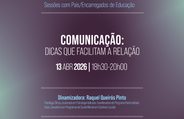 Dicas de comunicação entre pais e filhos dá mote a sessão de sensibilização