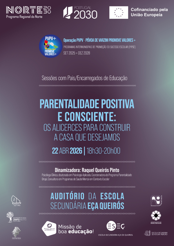 Sessão de sensibilização "Parentalidade positiva e consciente: os alicerces para construir a casa que desejamos”