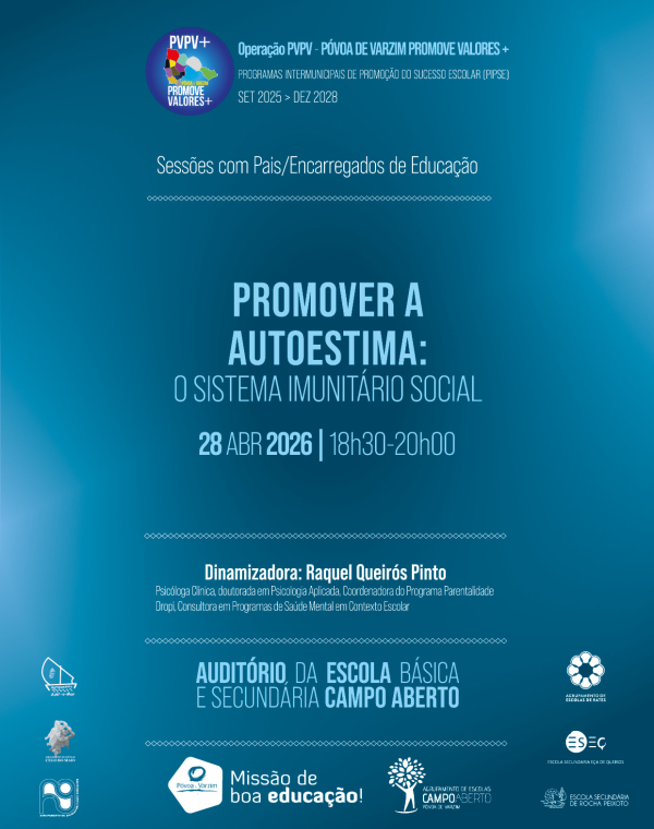 Sessão de sensibilização “Promover a autoestima: o sistema imunitário social”