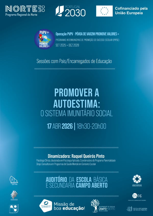 Sessão de sensibilização “Promover a autoestima: o sistema imunitário social”
