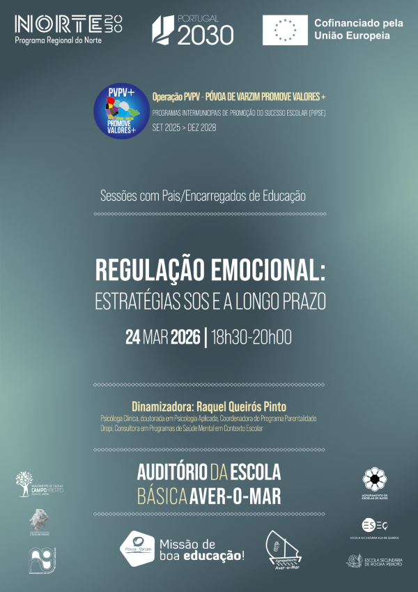 Sessão de sensibilização “Regulação emocional: estratégias SOS e a longo prazo”