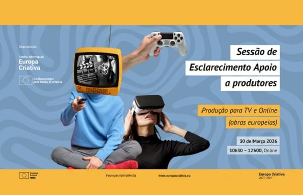Sessão online "Apoio a produtores TV e Online 2026"