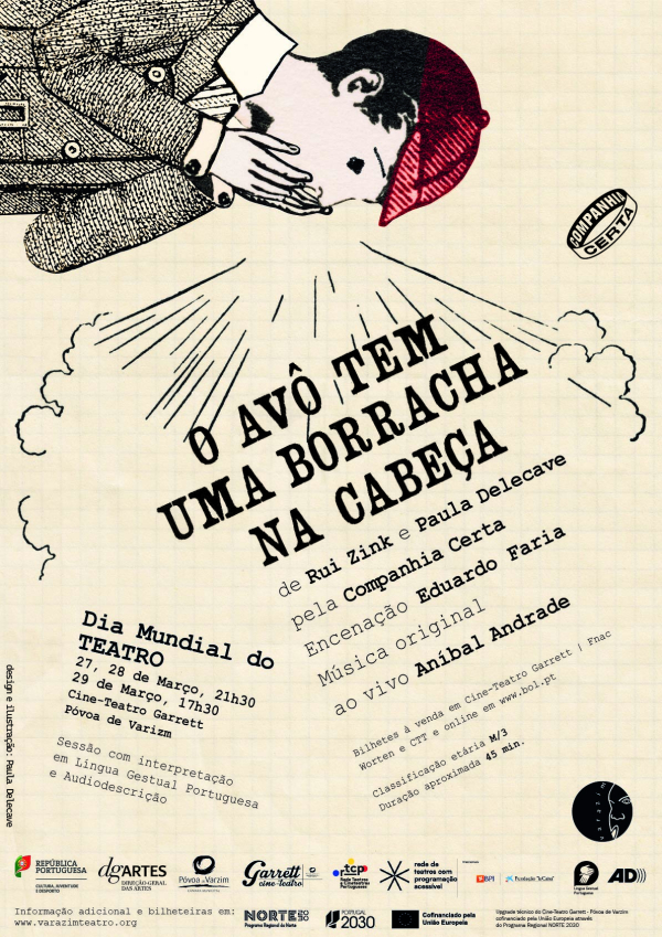 Teatro "O avô tem uma borracha na cabeça"