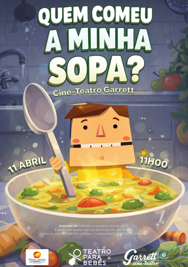 Teatro para Bebés "Quem comeu a minha sopa?"