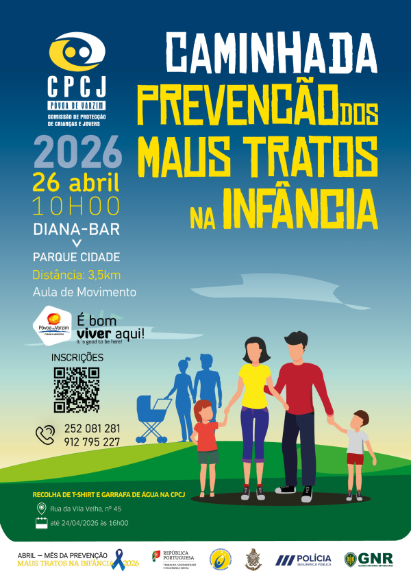 Caminhada - Mês da Prevenção dos Maus Tratos Infantis