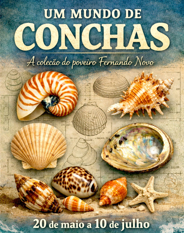 Exposição “Um mundo de conchas – A coleção do poveiro Fernando Novo”