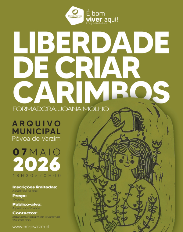 Oficina “Liberdade de criar carimbos”