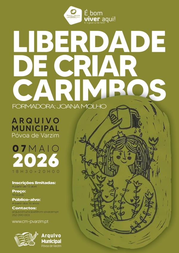 Oficina “Liberdade de criar carimbos”