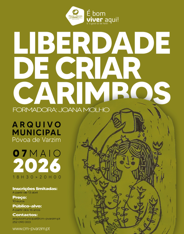 Oficina de Linóleo “Liberdade de criar carimbos”