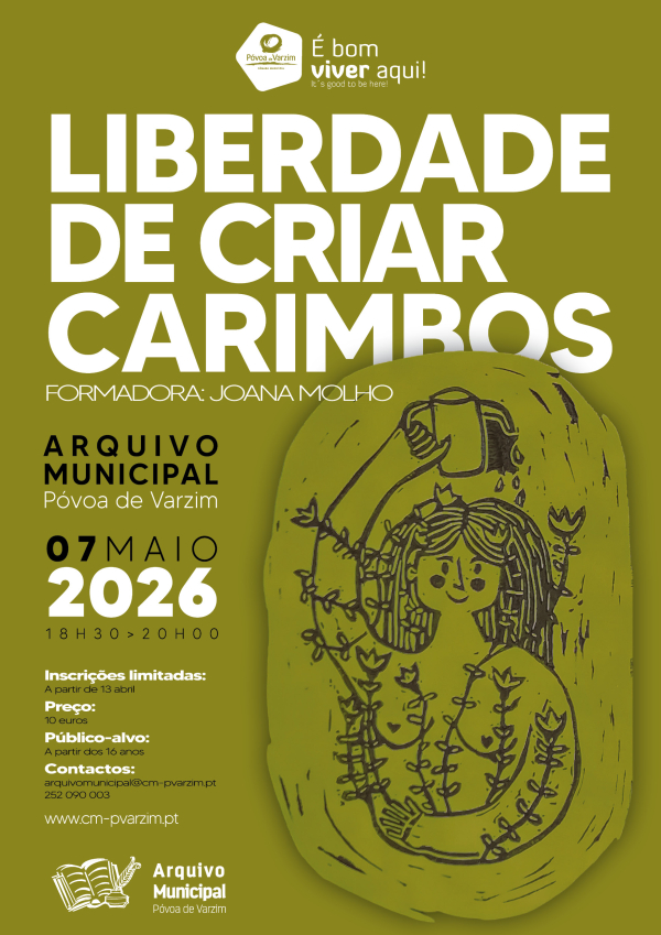 Oficina de Linóleo “Liberdade de criar carimbos”