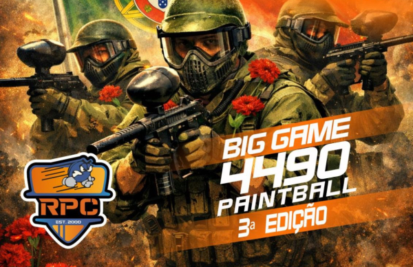 Rangers da Póvoa celebram 25 de Abril com torneio de paintball