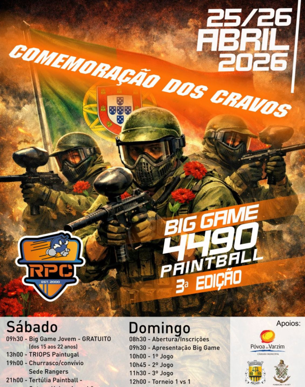 Torneio de Paintball "Big Game 4490"