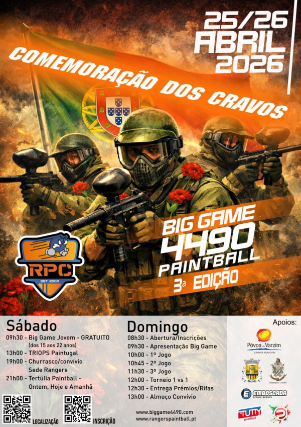 Torneio de Paintball "Big Game 4490"