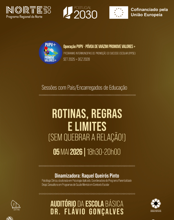 Sessão de Sensibilização “Rotinas, regras e limites (sem quebrar a relação!)”