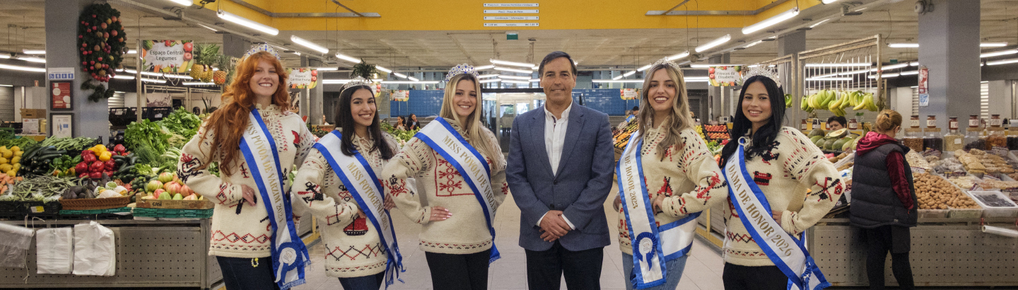 Candidatas do Miss Póvoa abrilhantam sábado no Mercado Municipal