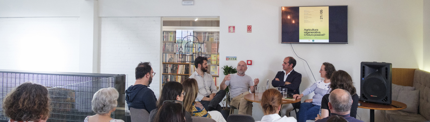 Futuro da agricultura regenerativa em debate no Theatro