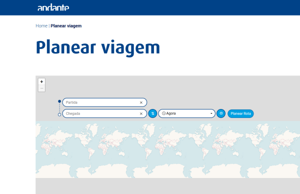 Planeie a sua Viagem