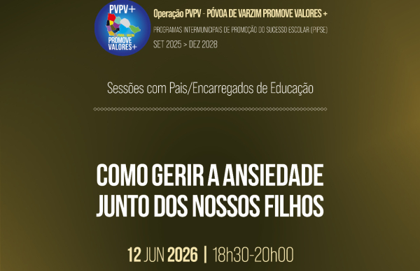 Operação PVPV+ promove sessão de sensibilização para ansiedade nos jovens
