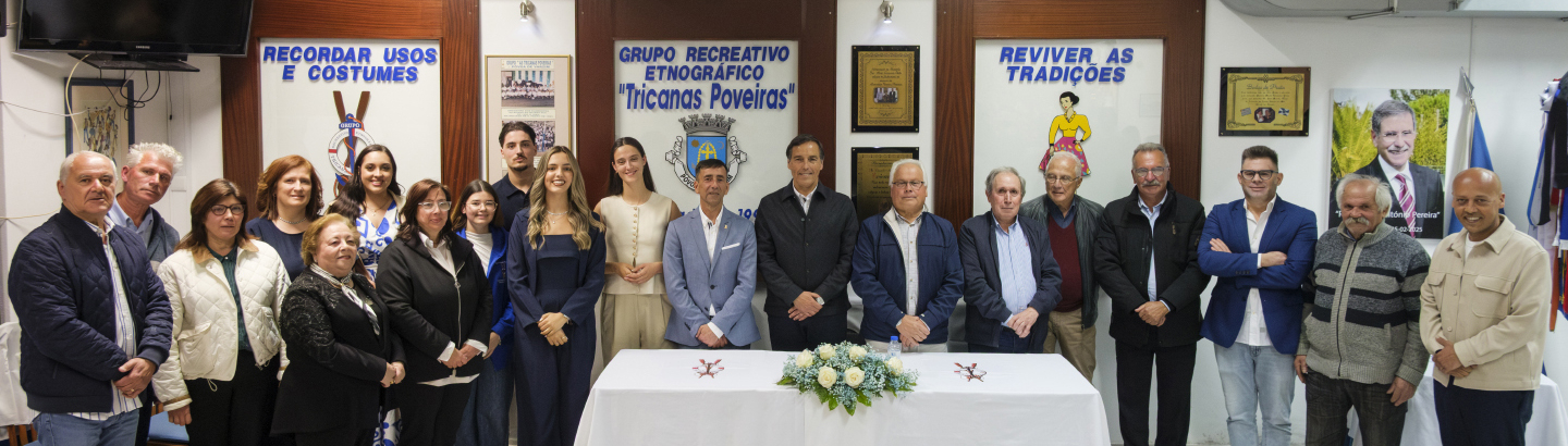 Tomada de posse da nova direção d'As Tricanas Poveiras