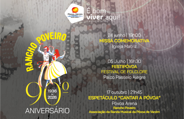 90.º aniversário do Rancho Poveiro