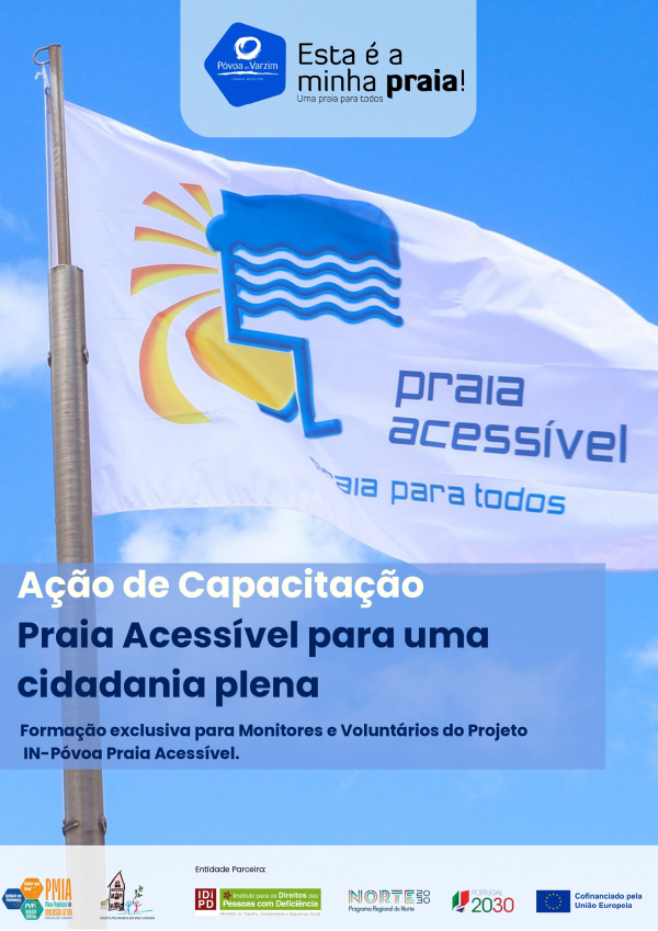 Capacitação para monitores e voluntários do projeto IN-Póvoa Praia Acessível