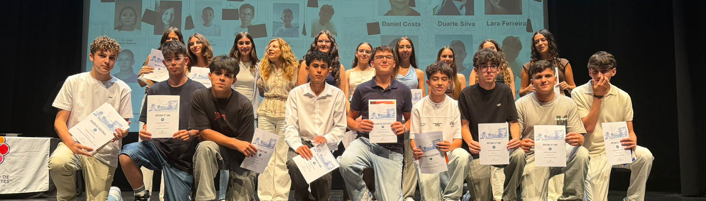 Agrupamento de Escolas de Rates premeia alunos que concluíram o 3.º ciclo