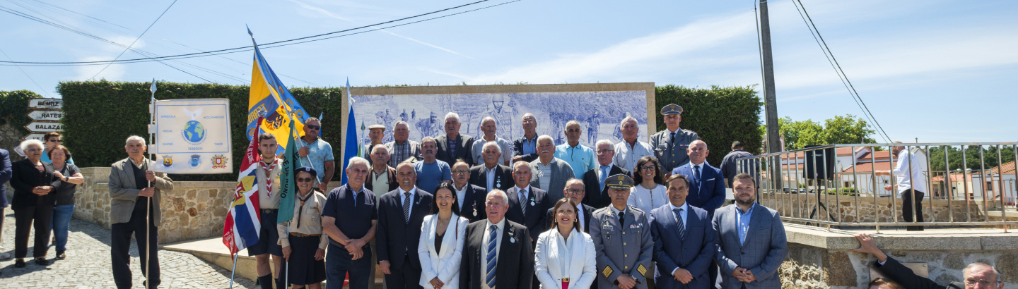 Executivo municipal participa em homenagem e inauguração em Terroso