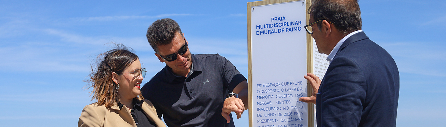 Inaugurada requalificação da Praia de Paimó e mural de homenagem às gentes de Aguçadoura