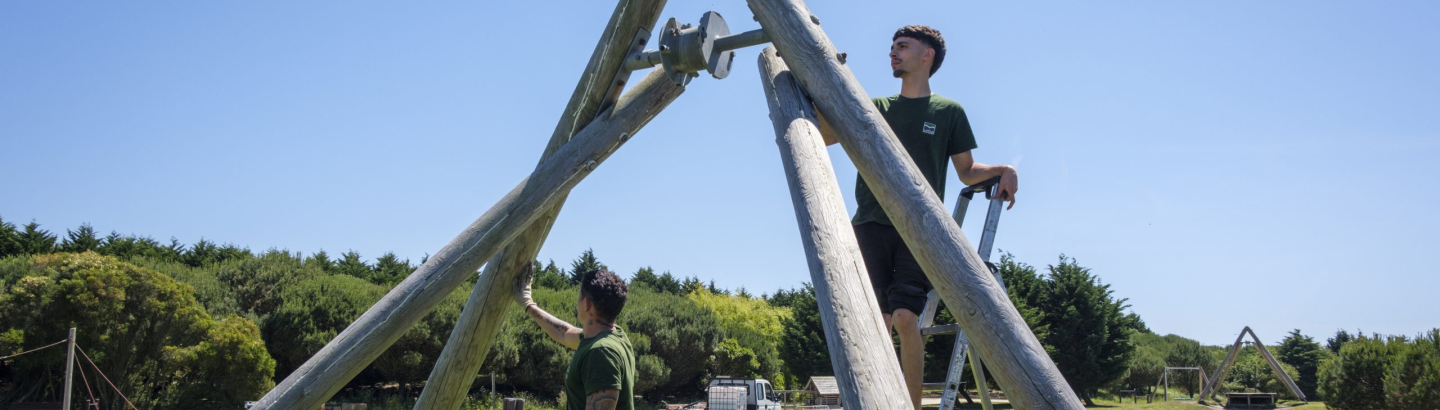 Município investe na revitalização dos parques infantis e equipamentos desportivos do concelho