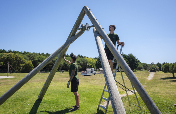 Município investe na revitalização dos parques infantis e equipamentos desportivos do concelho