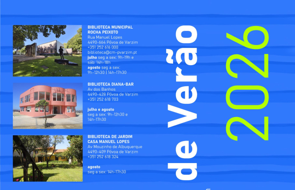 Bibliotecas de Verão 2026
