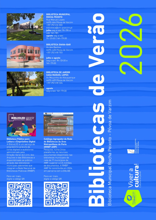 Bibliotecas de Verão 2026