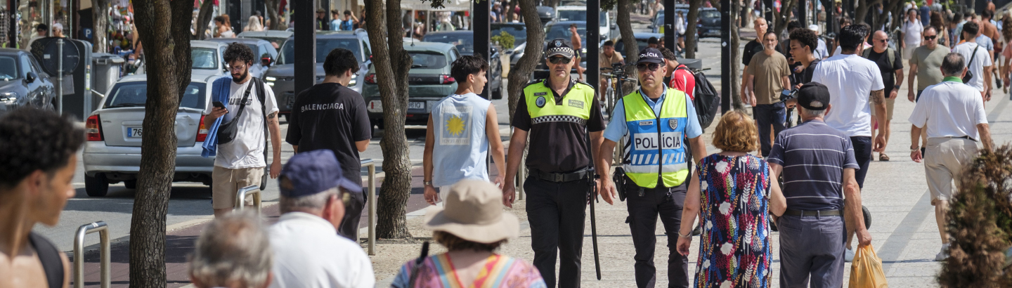 Brigadas policiais mistas patrulham zona balnear da Póvoa de Varzim