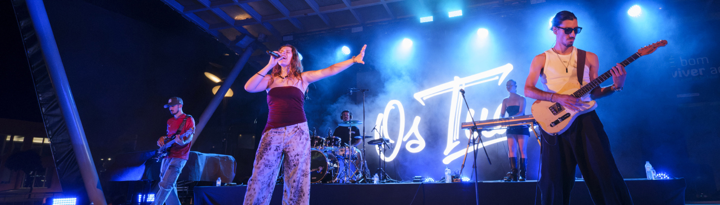 Música em dose dupla anima Festas de São Pedro