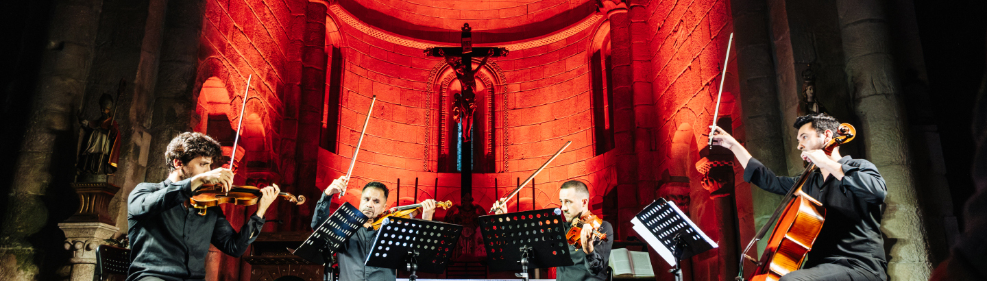 Mundos expressivos de Beethoven e Shostakovich encontram-se na Igreja Românica de S. Pedro de Rates
