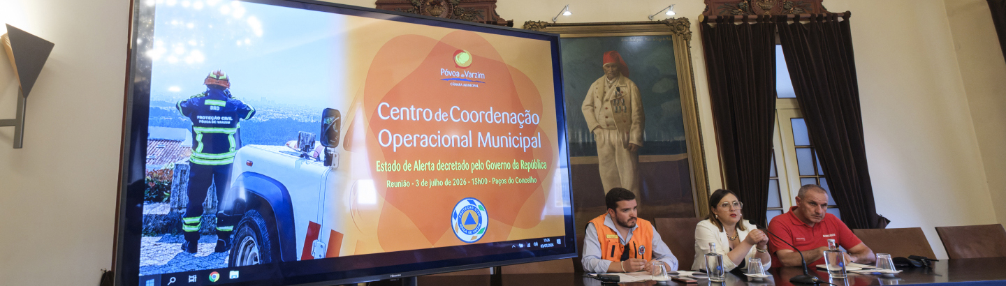 Centro de Coordenação Operacional Municipal garante resposta eficaz à vaga de calor