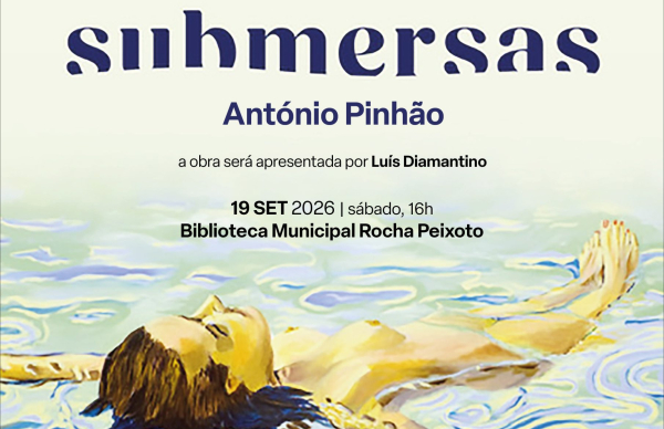 Romance <em>Submersas</em> em apresentação na Biblioteca Municipal