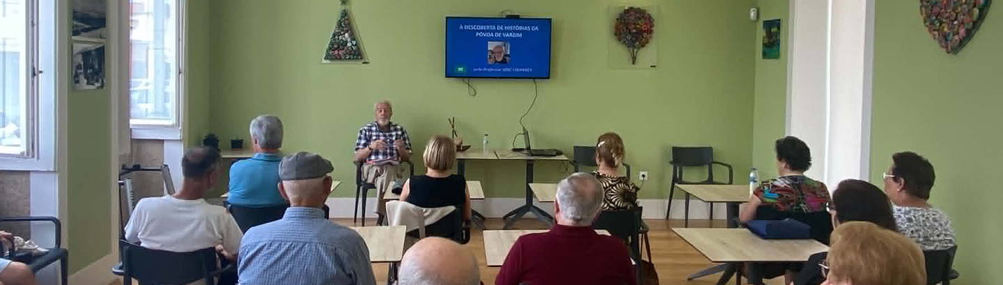 Professor poveiro partilhou história local com utentes do COL