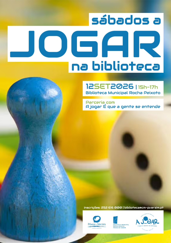 Sábados a Jogar na Biblioteca