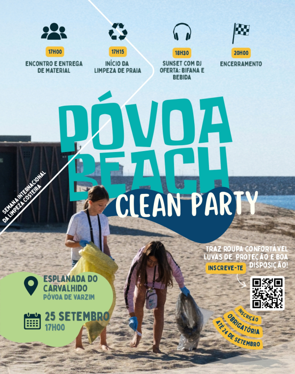 Póvoa Beach Clean Party