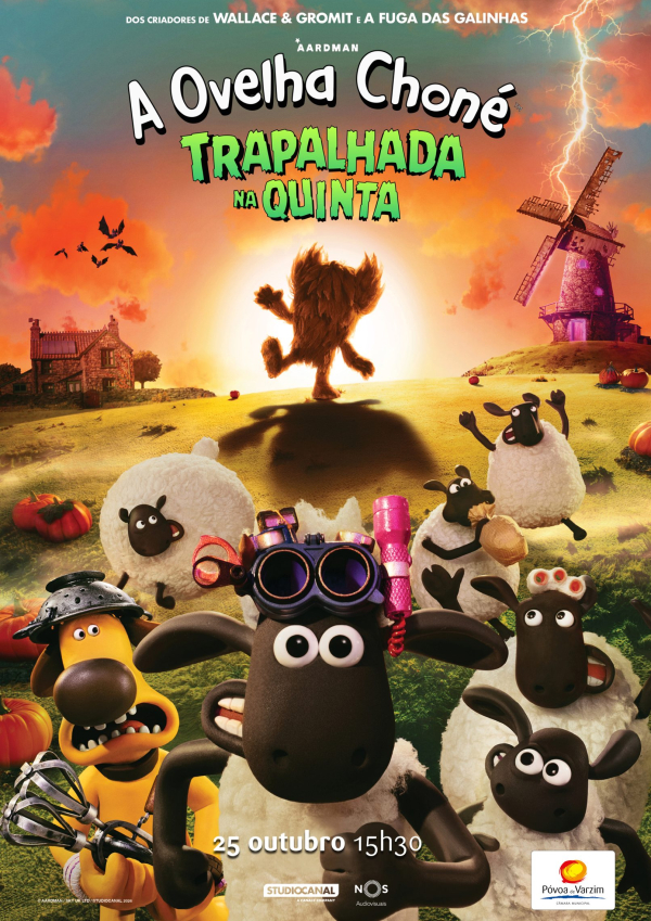 Cinema "A Ovelha Choné: Trapalhada na Quinta"