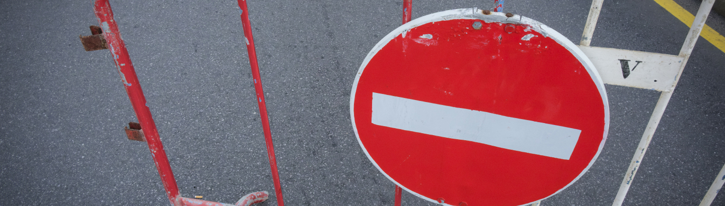 Interdição da circulação rodoviária na Rua de Calves