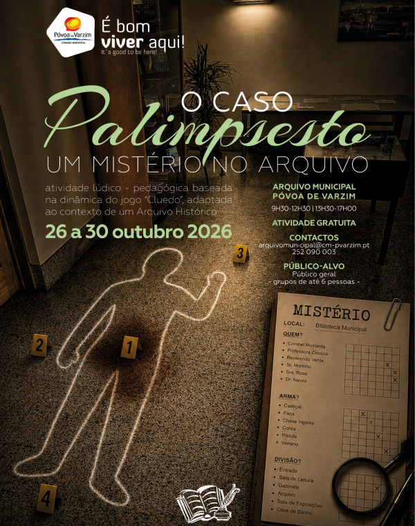 "O Caso Plimpsesto - Um Mistério no Arquivo"