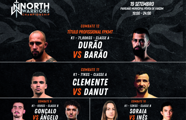 Póvoa de Varzim recebe edição de estreia de gala de Kickboxing
