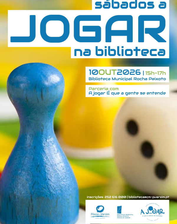 Sábados a Jogar na Biblioteca
